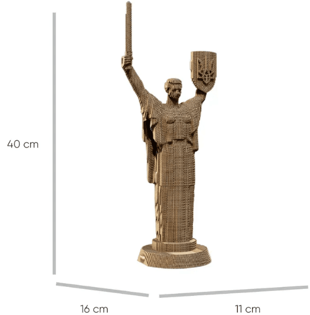 Пазли 3D "Cartonic" Mother Ukraine — фото 10
