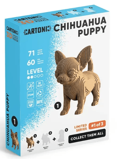 Пазли 3D "Cartonic" Chihuahua Puppy — купити | Канцелярський Сад