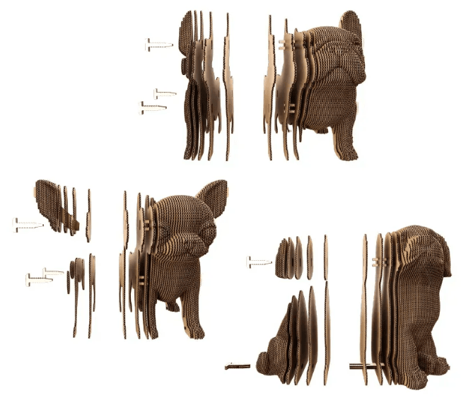 Пазли 3D "Cartonic" Puppies Trio — фото 11