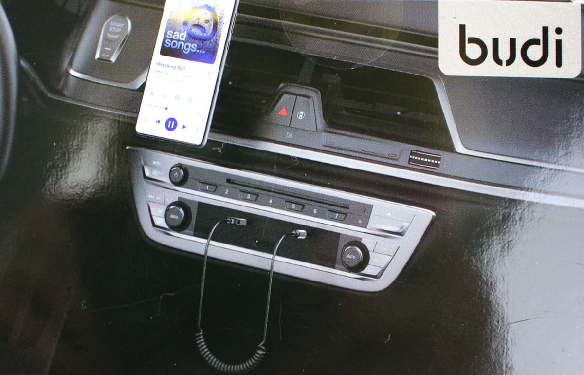 Bluetooth ресивер Budi DC228UA15B з функцією handsfree — фото 3