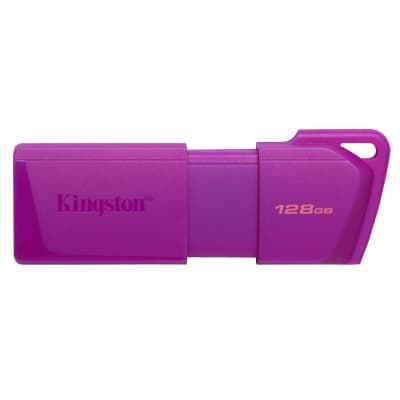 Флеш-пам`ять 128GB "Kingston" DT Exodia M USB3.2 neon purple — купити | Канцелярський Сад