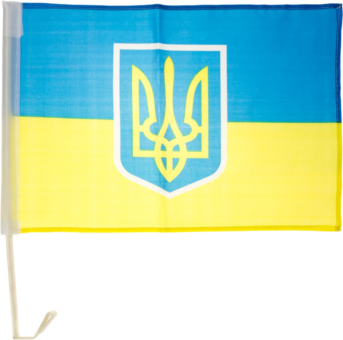 Прапор України авто з кріпленням на скло 45х30см №781012 — фото товару | Канцелярський Сад