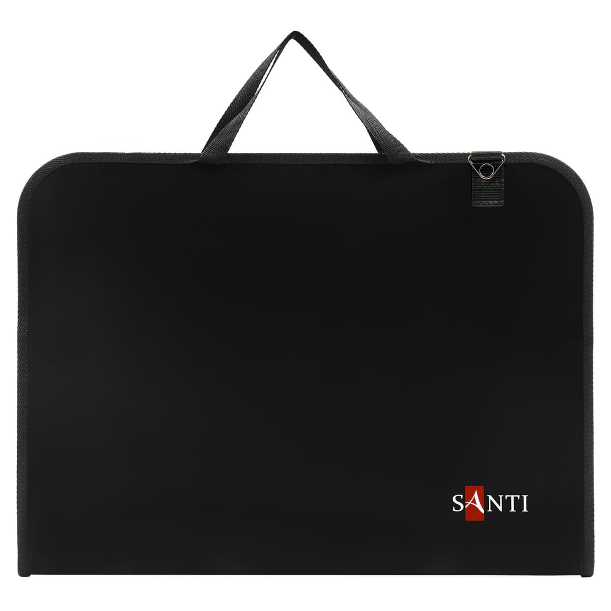 Папка-портфель "Santi" №492282 A3 пласт. для ескізів чорна — купити | Канцелярський Сад