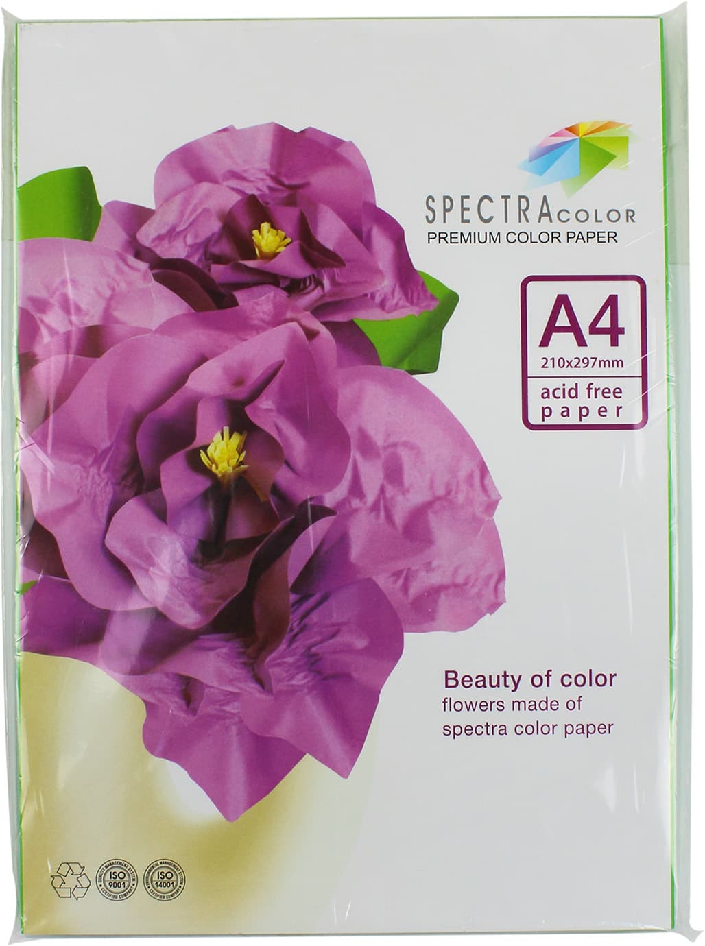 Папір кольор. А4 160г/м інт. Spectra Color Parrot 230 (зелений) — фото 9