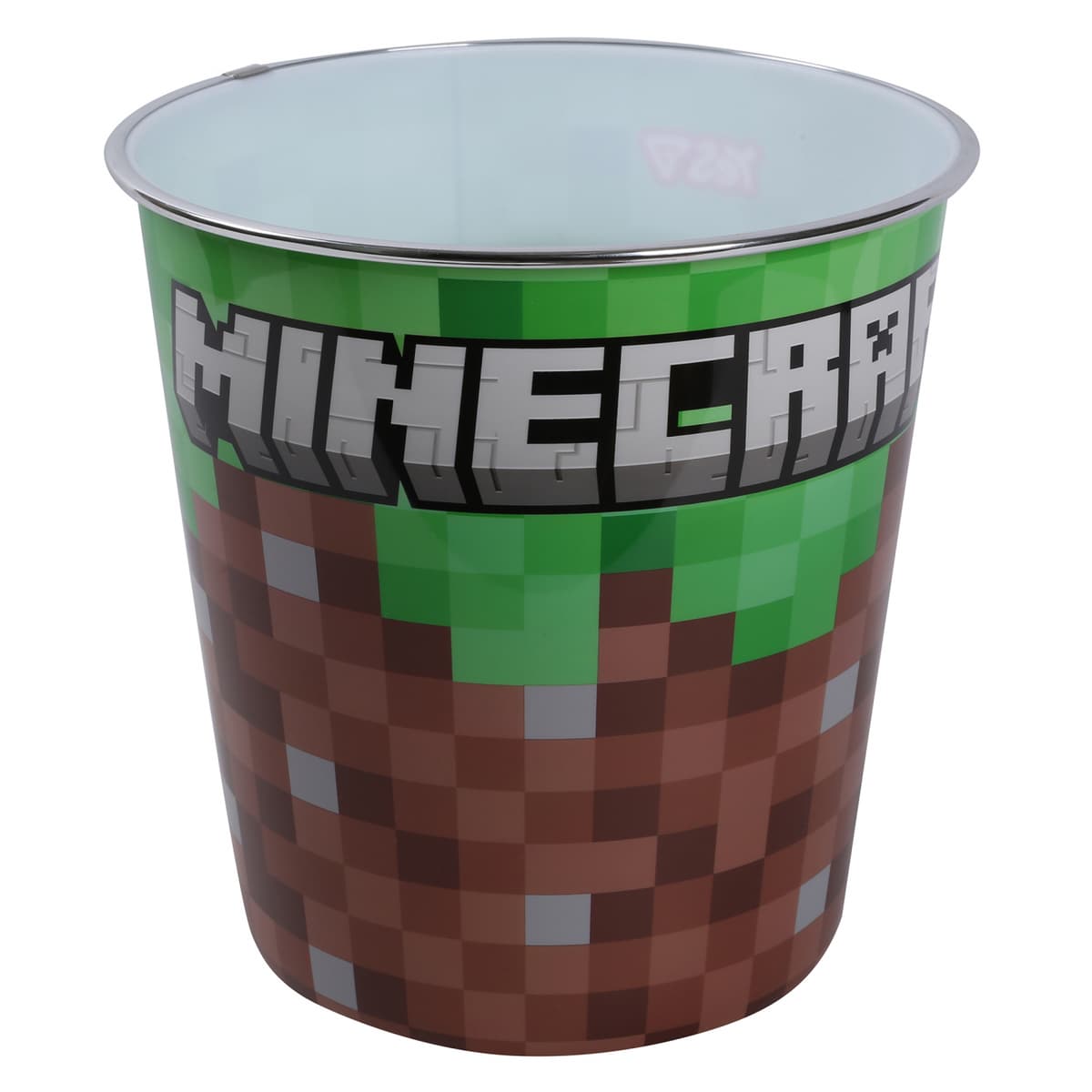 Кошик для сміття "Yes" Minecraft пласт. 21х22см №708500 — купити | Канцелярський Сад
