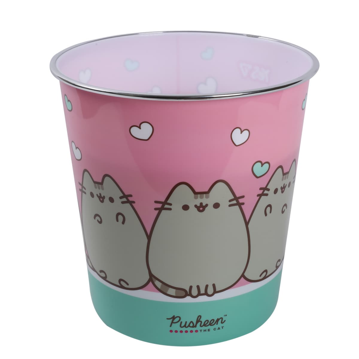 Кошик для сміття "Yes" Pusheen пласт. 21х22см №708503 — купити | Канцелярський Сад