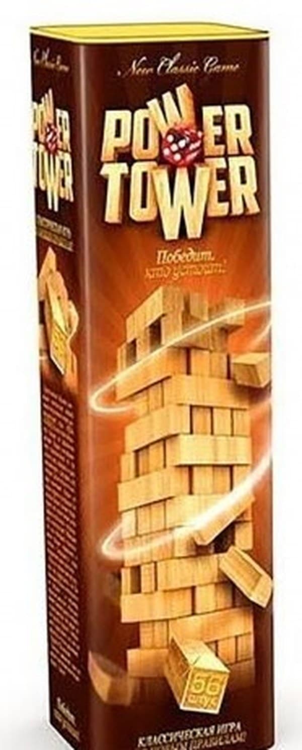 Гра Вежа "Power Tower" розвиваюча №PT-01U/DankoToys — купити | Канцелярський Сад