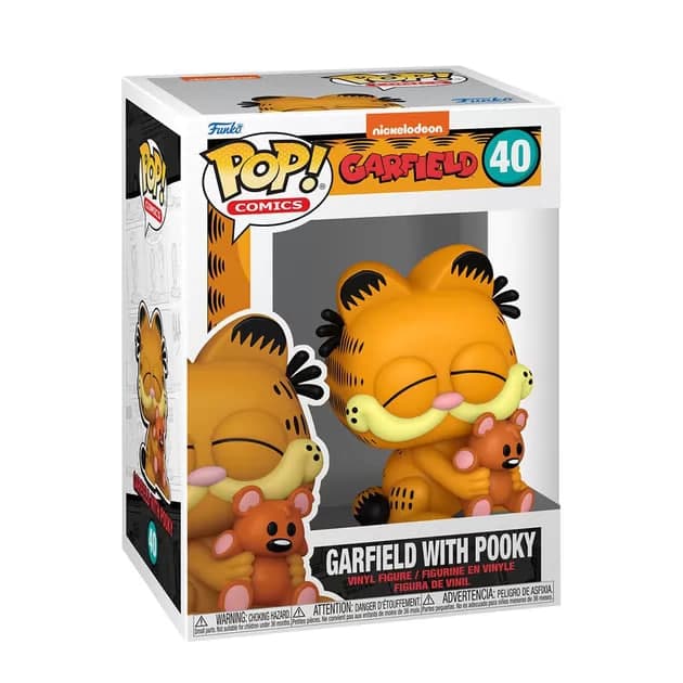 Фігурка Funko Pop! cерії "Гарфілд" - ГАРФІЛД З ПУКІ №80163/Кідді Світ — фото товару | Канцелярський Сад