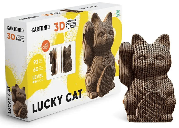 Пазли 3D "Cartonic" Lucky cat — купити | Канцелярський Сад