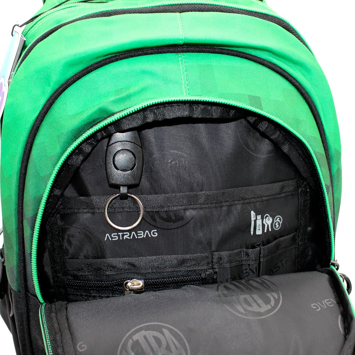 Рюкзак "Astrabag" Ombre football,3від. 2карм. №AB330/502026052 — фото 8