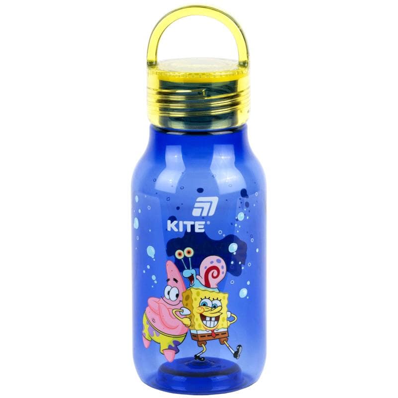 Пляшка для води пласт. "Kite" 430мл SpongeBob SquarePants №SB26-1312 — купити | Канцелярський Сад