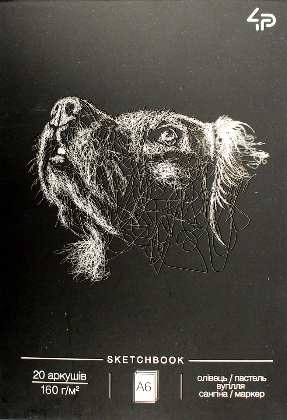 Скетчбук 20арк. А6 б/лін. "Animals sketchbook" four №31714/Profiplan — фото 9