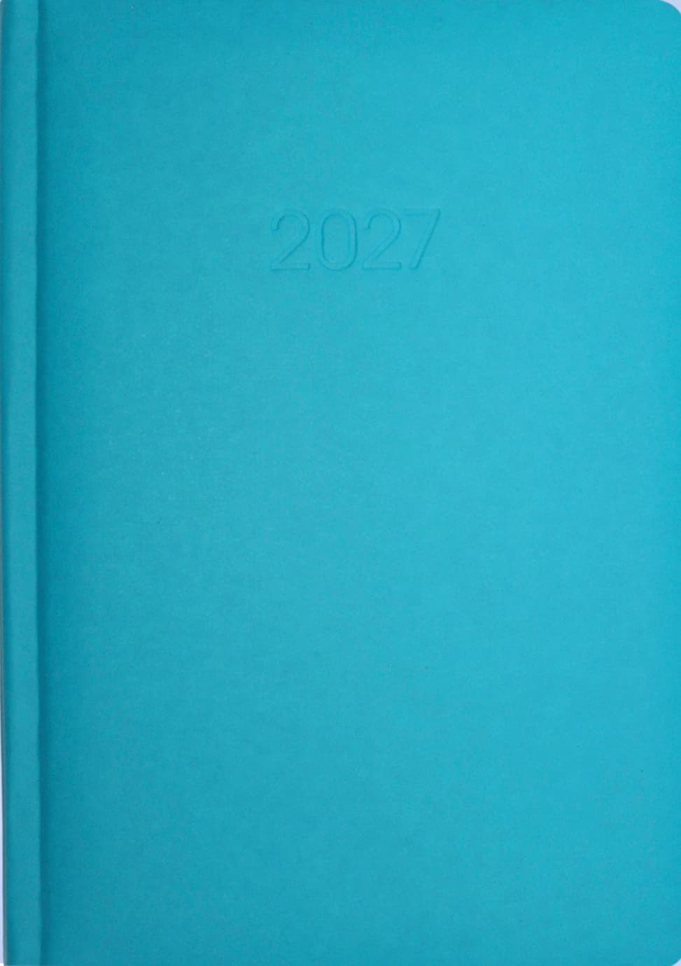 Щоден. А5 "Economix" дат2027 Satin синій №E21612-02 — купити | Канцелярський Сад