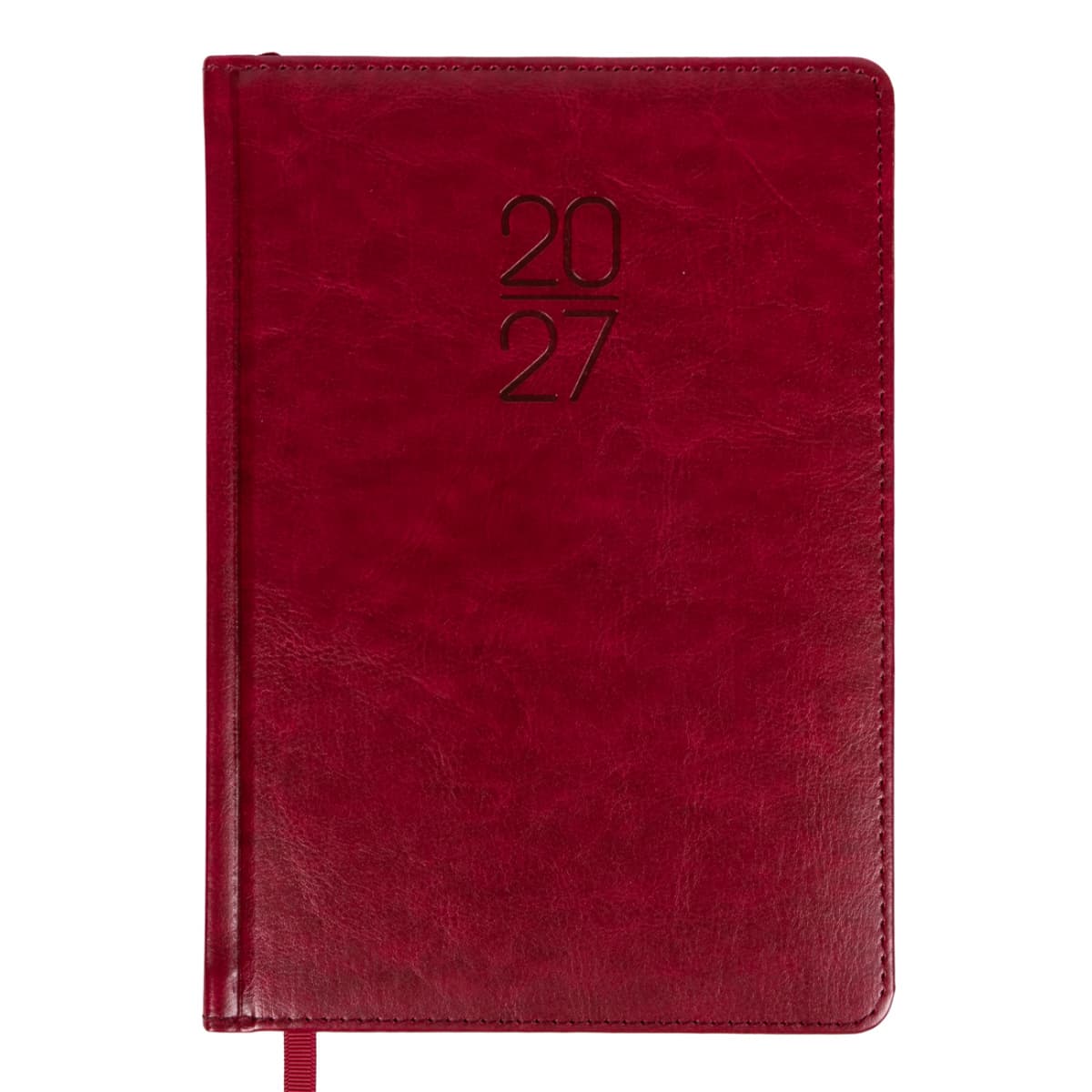 Щоден. А5 "Leo Planner" дат2027 184арк. Vector тв. обкл.,бордовий №252757 — купити | Канцелярський Сад