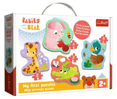 Пазли Trefl Baby Classic.Дитинчата тварин №36135 — купити | Канцелярський Сад