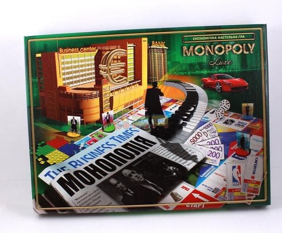 Гра "Monopolist" укр. SPG08-UA/G-MonP-01-01U/DankoToys — фото товару | Канцелярський Сад