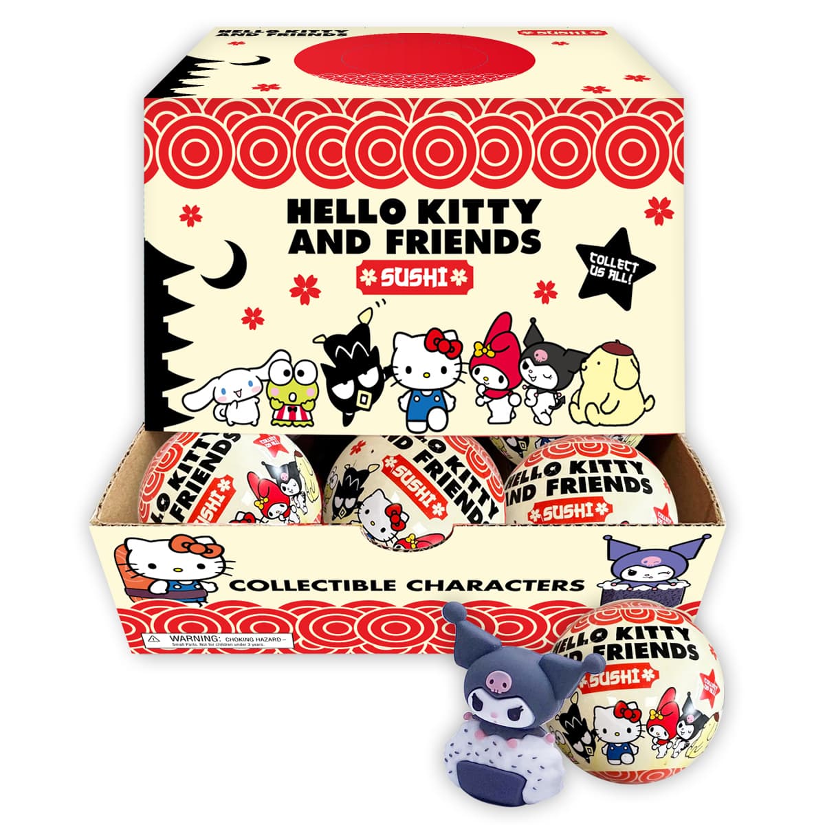 Фігурка-сюрприз Cool Things –серії "Hello Kitty" - СУШІ-ПАТІ у кулі №HK027/Кідді Світ — фото 6