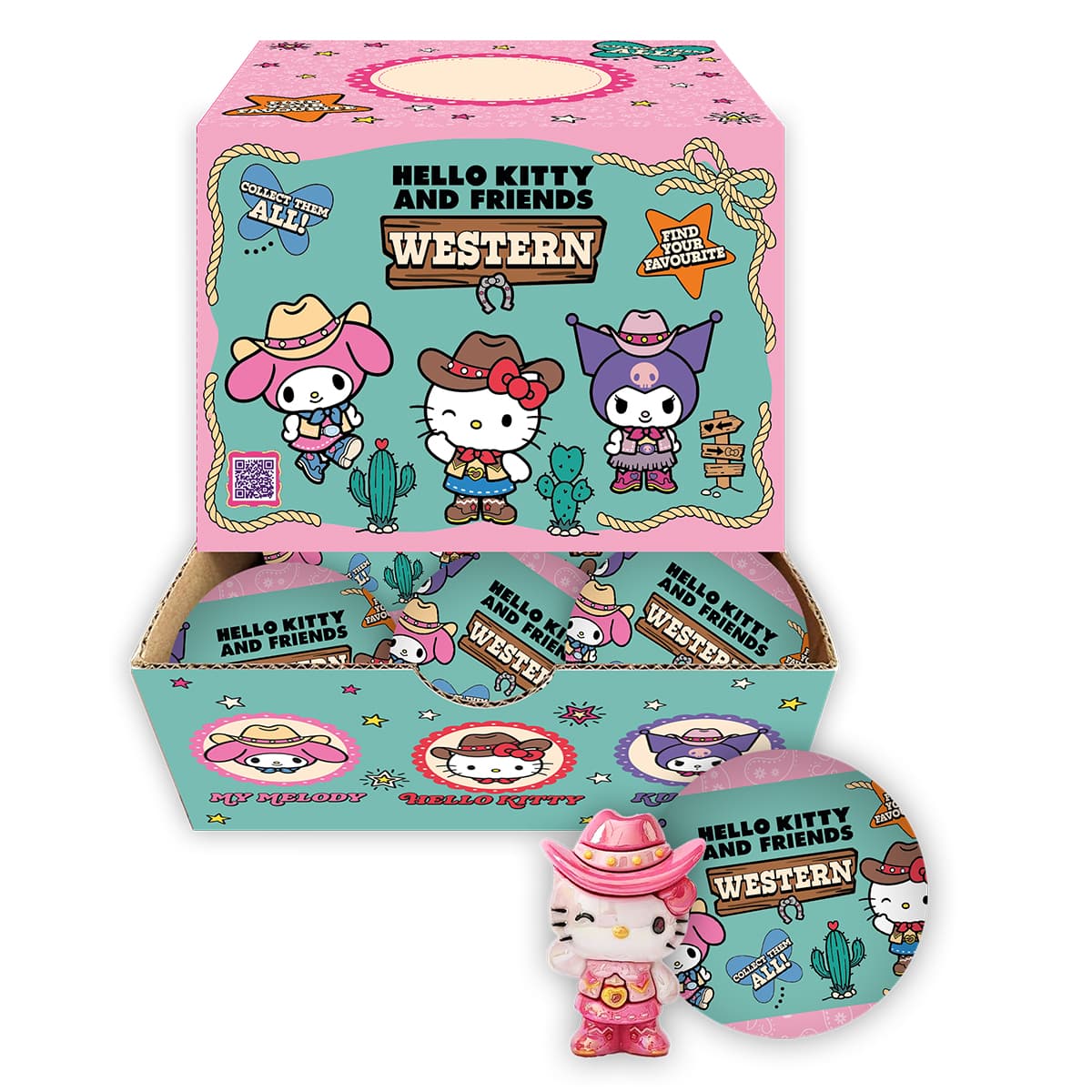 Фігурка-сюрприз Cool Things –серії "Hello Kitty" - ЗІРКИ ВЕСТЕРНУ №HK057/Кідді Світ — фото 6
