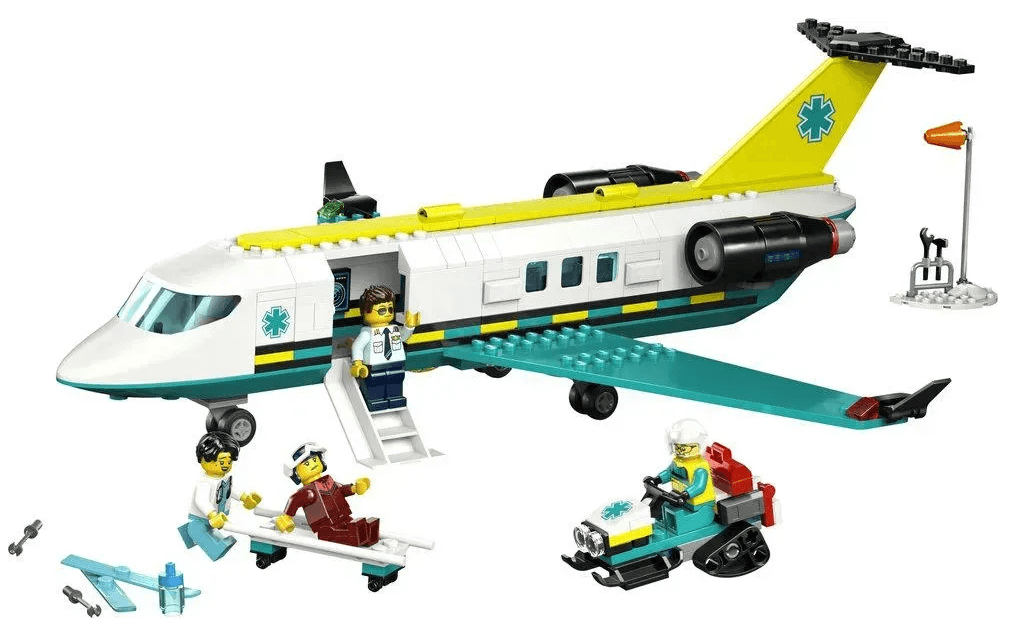 Конструктор "LEGO" City Літак швидкої медичної допомоги №60465 — фото 7