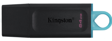 Флеш-пам`ять 64GB "Kingston" DT Exodia G2 USB3.2 Black — купити | Канцелярський Сад