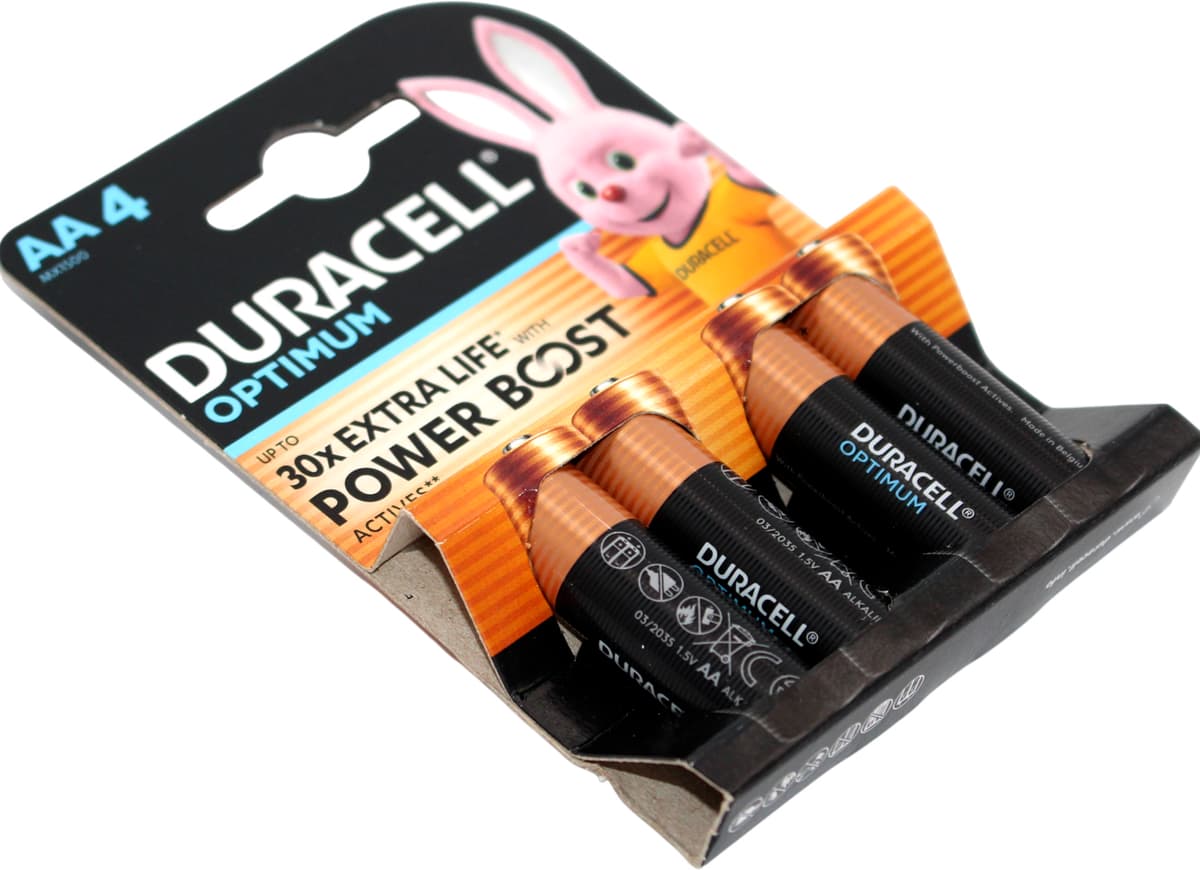 Батарейки Duracell Optimum LR-06/блістер 4шт — фото 9