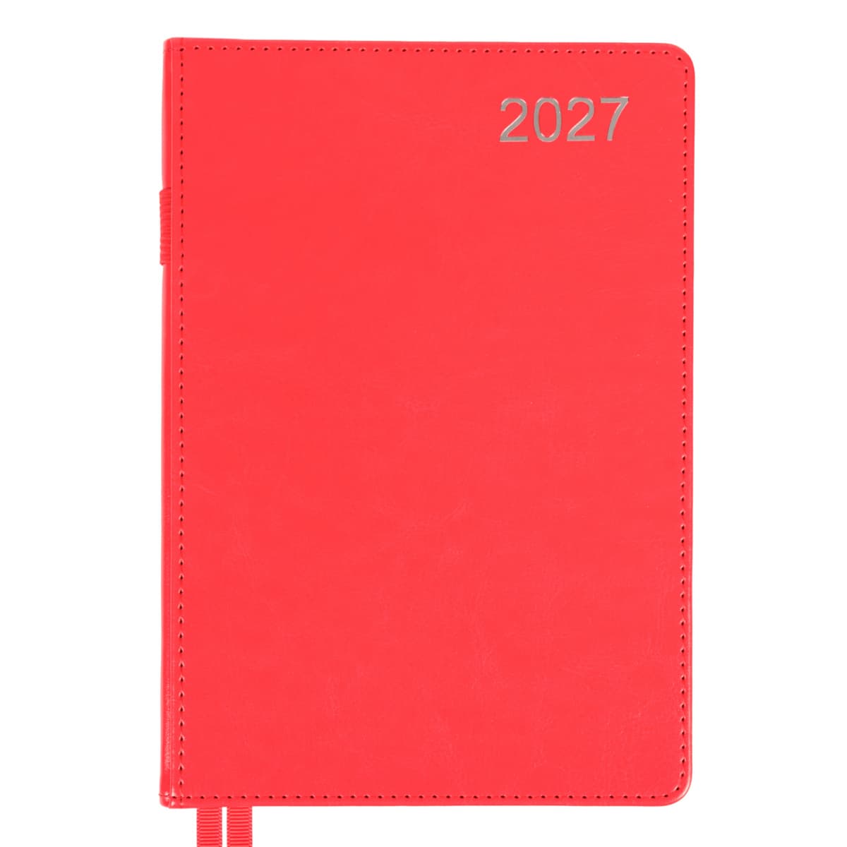 Щоден. А5 "Leo Planner" дат2027 184арк. City тв. обкл.,червоний №252751 — купити | Канцелярський Сад