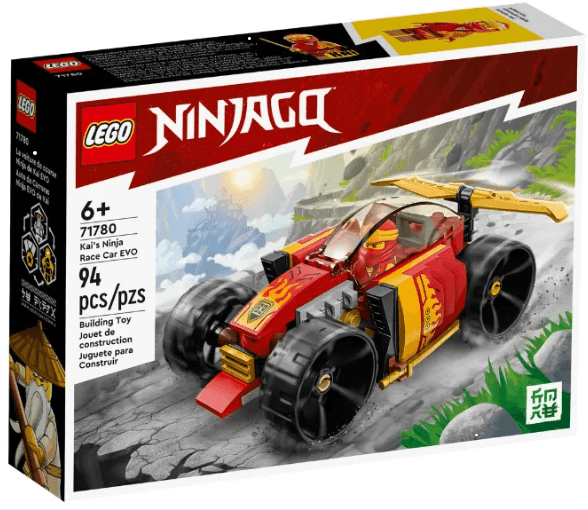 Конструктор "LEGO" Ninjago Гоночний автомобіль ніндзя Кая EVO №71780 — купити | Канцелярський Сад