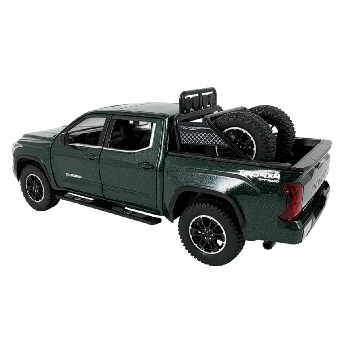 Автомодель "Technodrive" Toyota Tundra (1:24) зелена №KM08555/КіддіСвіт — фото 4