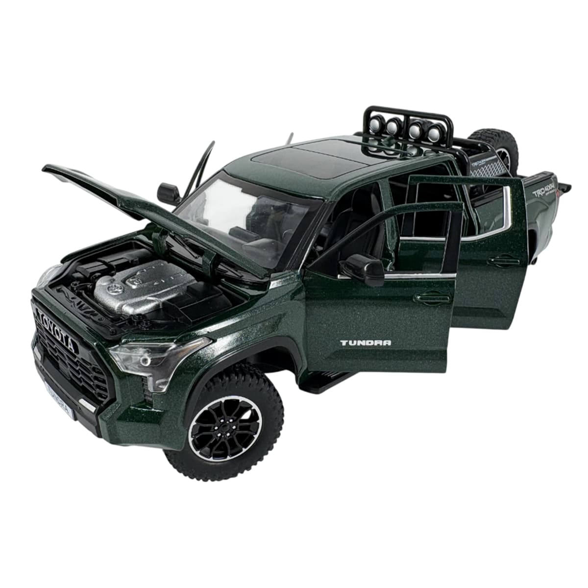 Автомодель "Technodrive" Toyota Tundra (1:24) зелена №KM08555/КіддіСвіт — фото 9