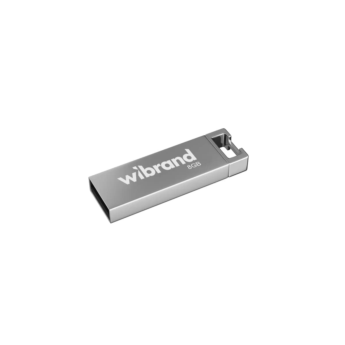Флеш-пам`ять 8GB "Wibrand" Chameleon USB2.0 Silver №0766 — купити | Канцелярський Сад