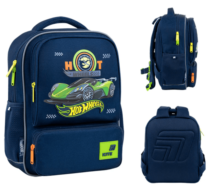 Рюкзак "Kite" Kids Hot Wheels 1від.,4карм. №HW26-559XS — купити | Канцелярський Сад