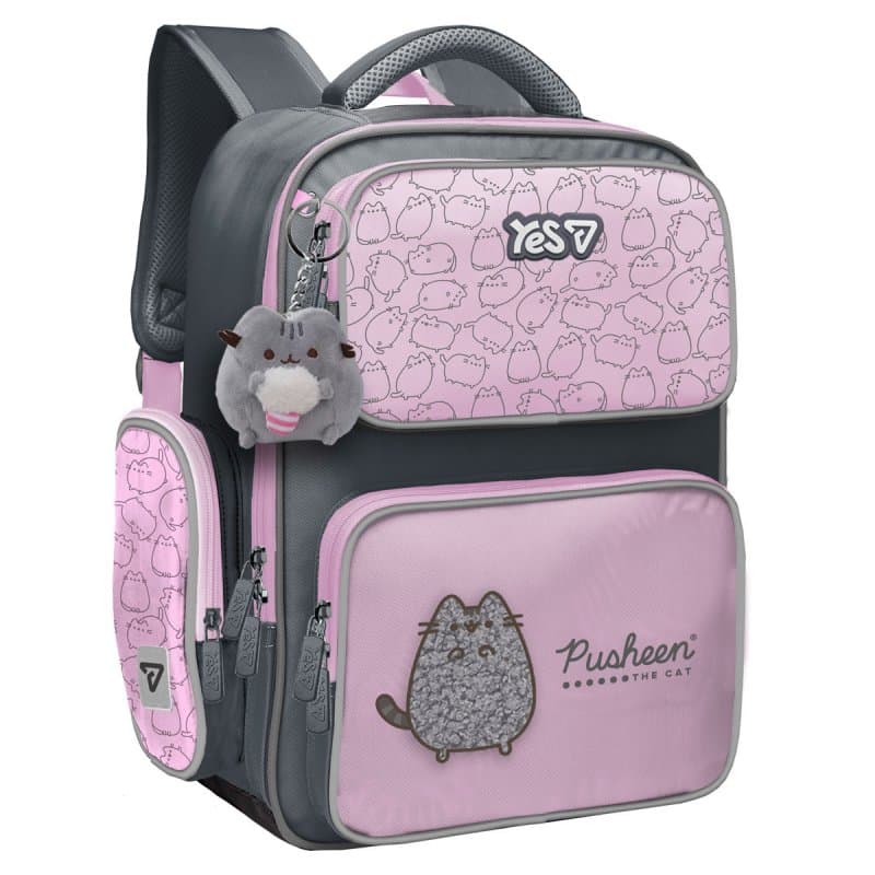 Рюкзак каркасний "Yes" S-101M Р-26 Pusheen Delicacy 1від.,4карм.№550265 — купити | Канцелярський Сад