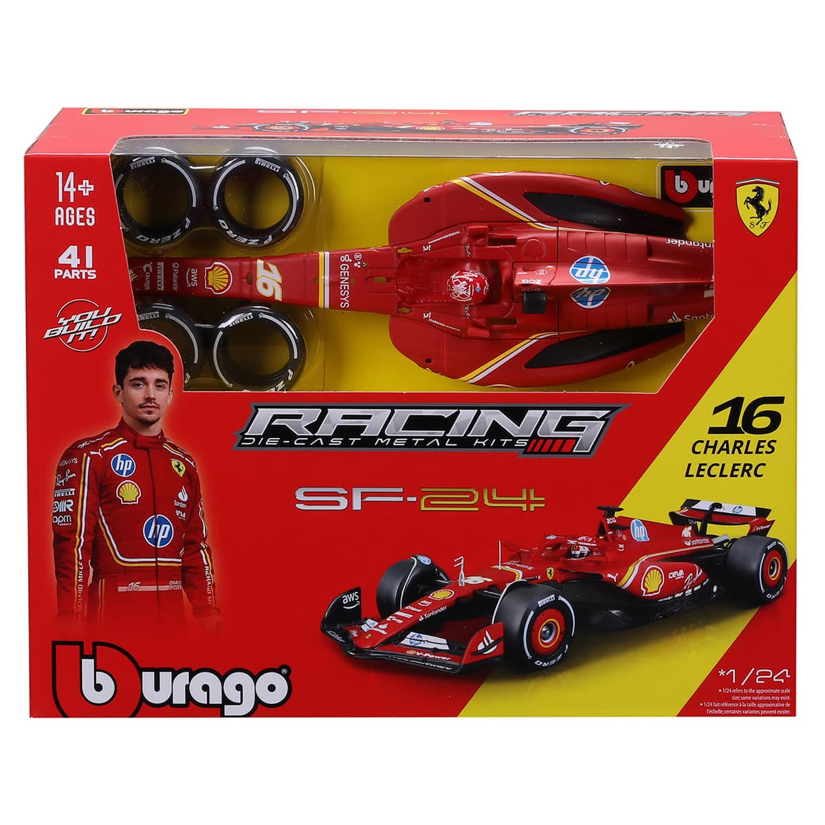 Авто-конструктор - FERRARI (1:24) №18-26858/КіддіСвіт — купити | Канцелярський Сад