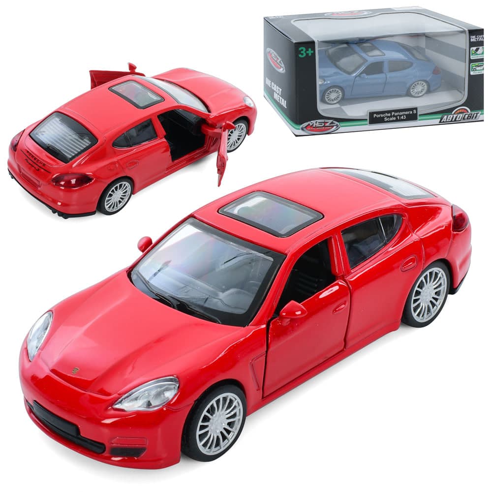 Машина метал. інер-а, "Автосвіт" (1:43) Porsche Panamera S 11см,гумові колеса №AS-3048 — купити | Канцелярський Сад