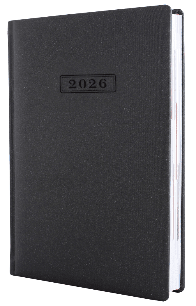 Щоден. А5 "Optima" дат2027 Magic чорно-сірий №O25236-01 — купити | Канцелярський Сад