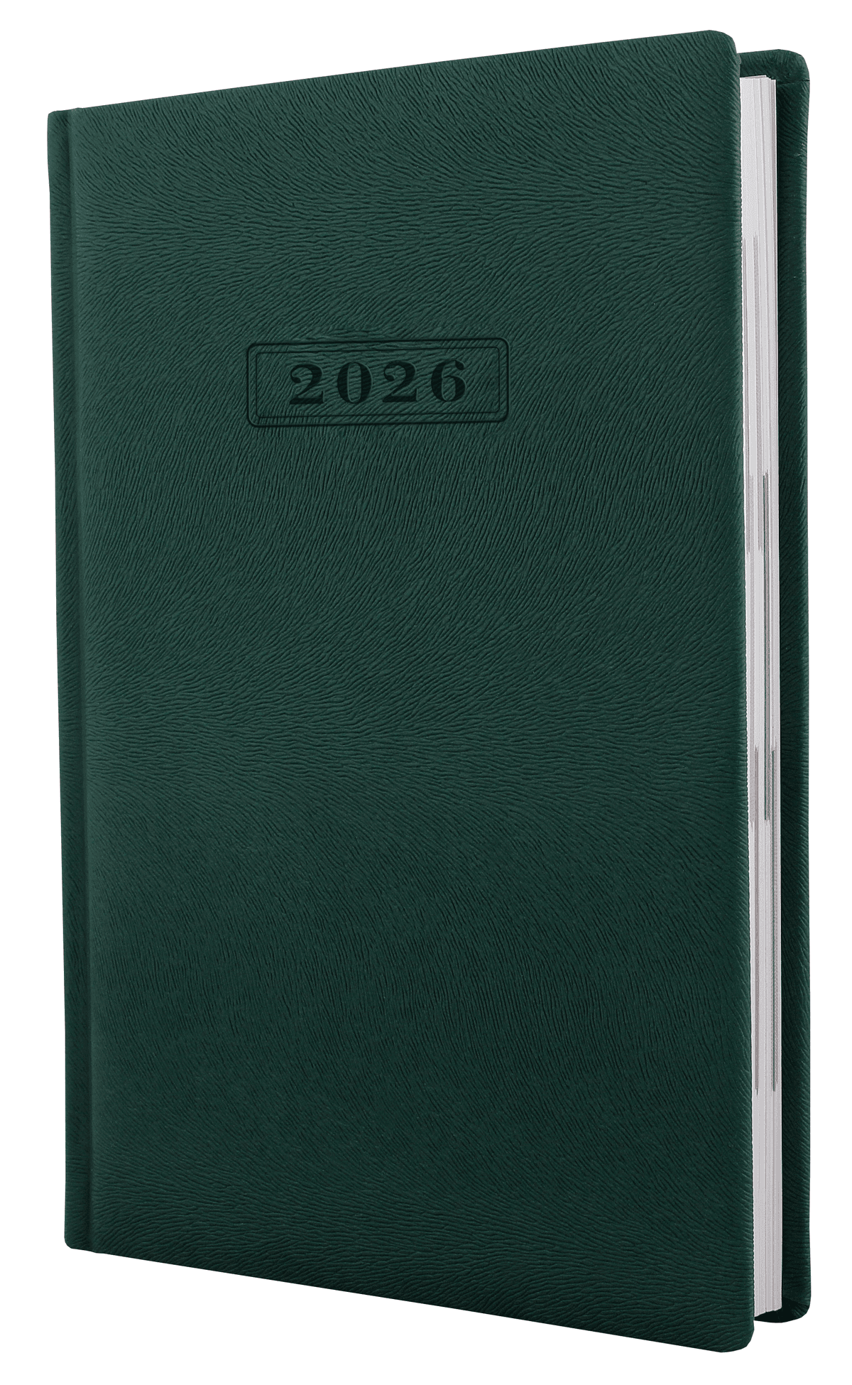 Щоден. А5 "Optima" дат2027 Mink темно-зелений №O25237-49 — купити | Канцелярський Сад