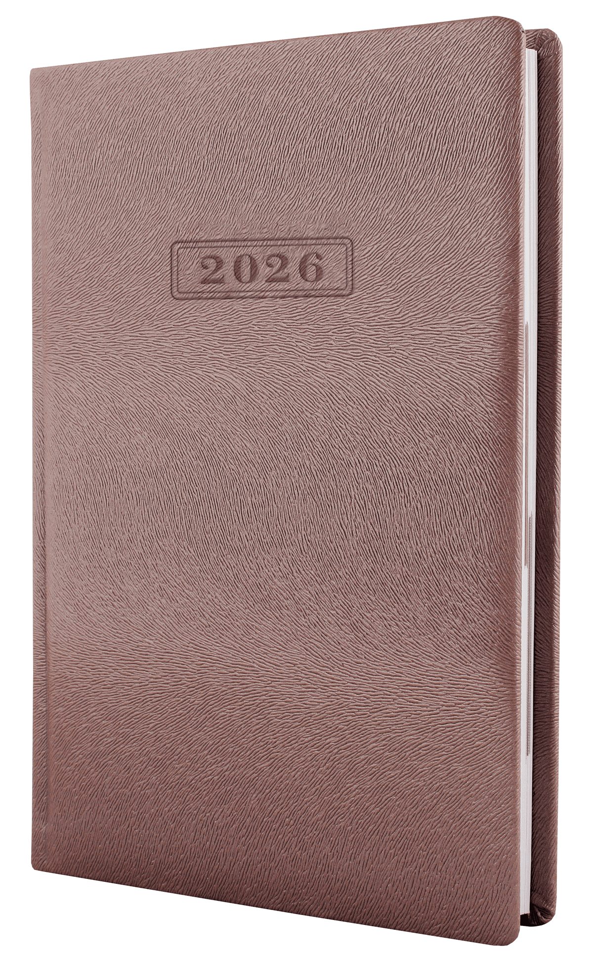 Щоден. А5 "Optima" дат2027 Mink бежевий металік №O25237-66 — купити | Канцелярський Сад