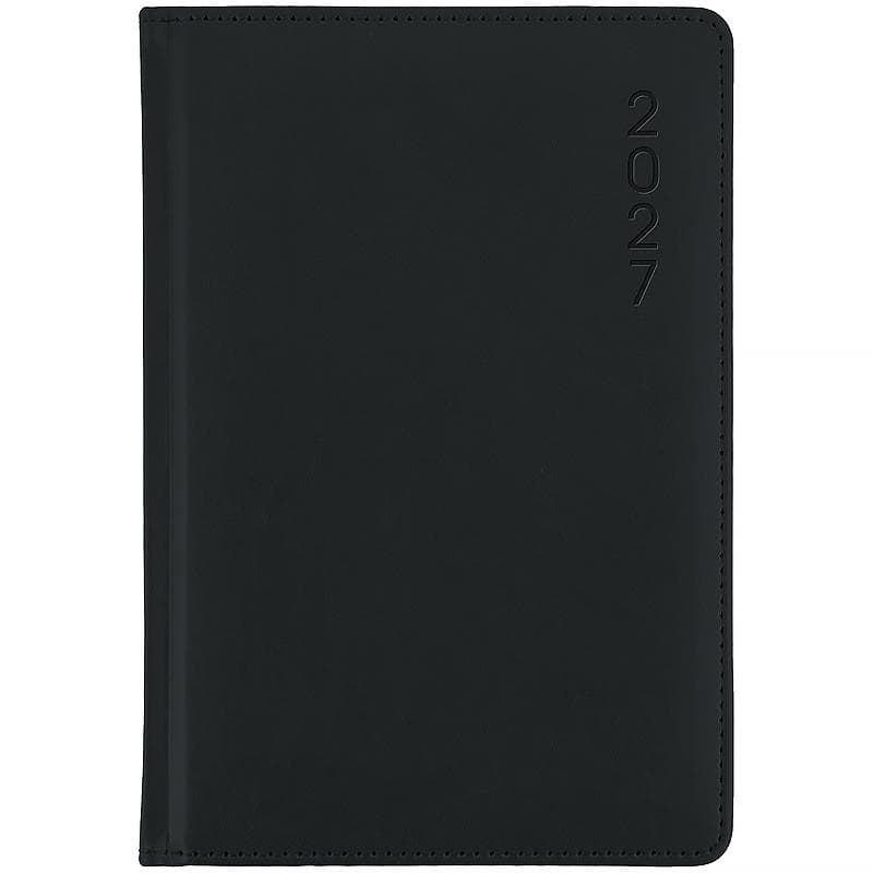 Щоден. А5 "Axent" дат2027 Classic Palermo, слп/т чорний №8843-27-1-A — купити | Канцелярський Сад