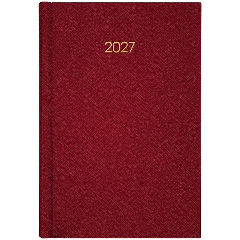 Щоден. А5 "Axent" дат2027 Classic Style, з/т бордовий №8840-27-3-A — купити | Канцелярський Сад