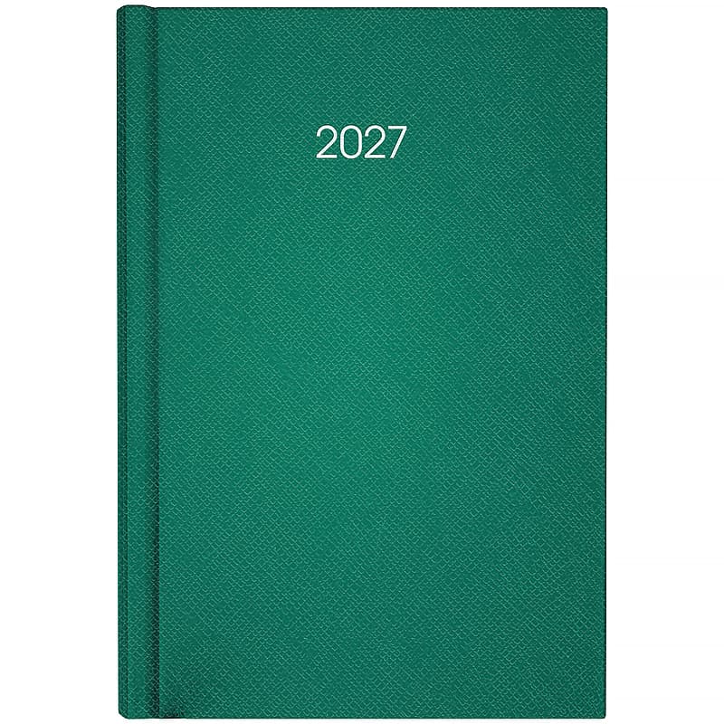 Щоден. А5 "Axent" дат2027 Classic Style, с/т аквамариновий №8840-27-5-A — купити | Канцелярський Сад
