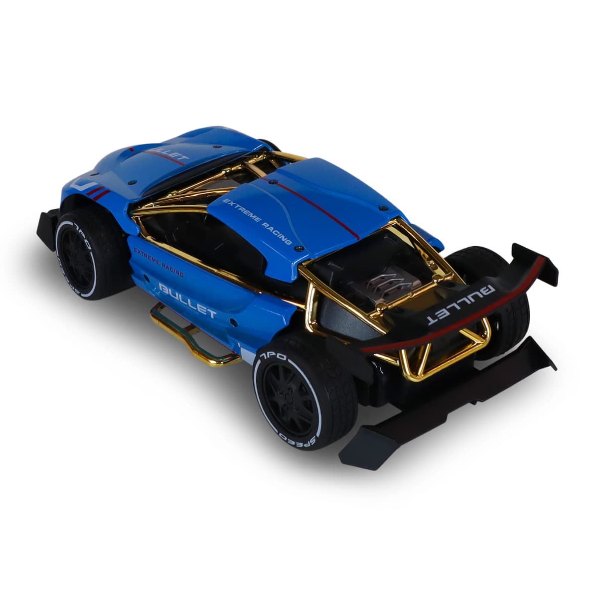 Автомобіль RK "KS Drive" EXTREME RACING метал.корпус,акум.3.7V,2,4 ГГц,блакитний/КіддіСвіт — фото 4