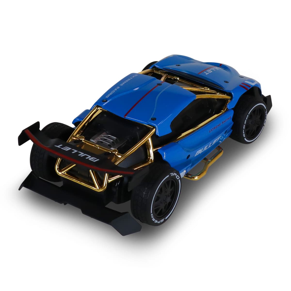 Автомобіль RK "KS Drive" EXTREME RACING метал.корпус,акум.3.7V,2,4 ГГц,блакитний/КіддіСвіт — фото 6