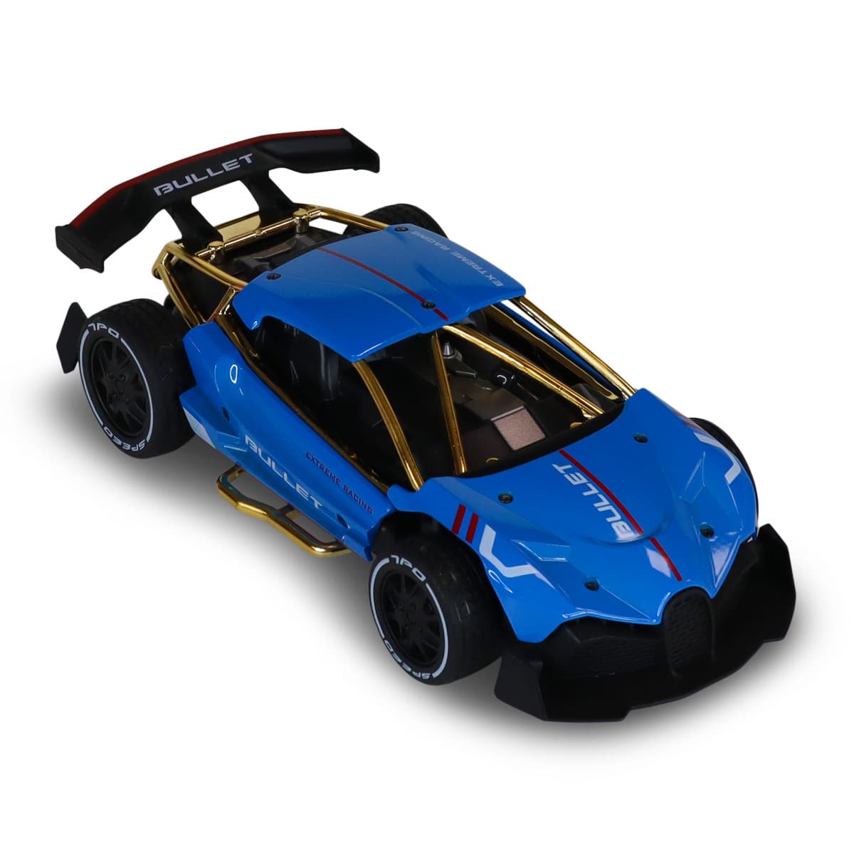 Автомобіль RK "KS Drive" EXTREME RACING метал.корпус,акум.3.7V,2,4 ГГц,блакитний/КіддіСвіт — фото 8