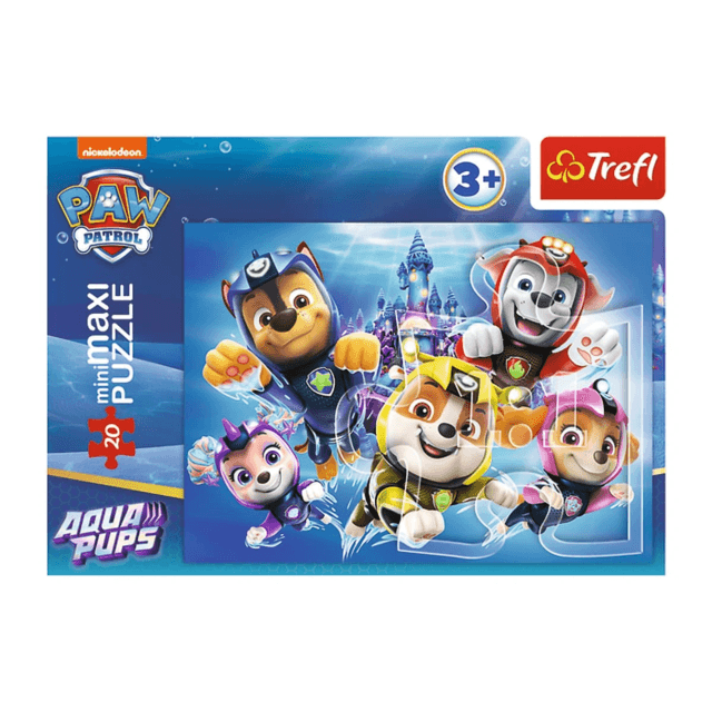 Пазли Trefl 20ел. Paw Patrol Щасливі собаки №60381 — купити | Канцелярський Сад