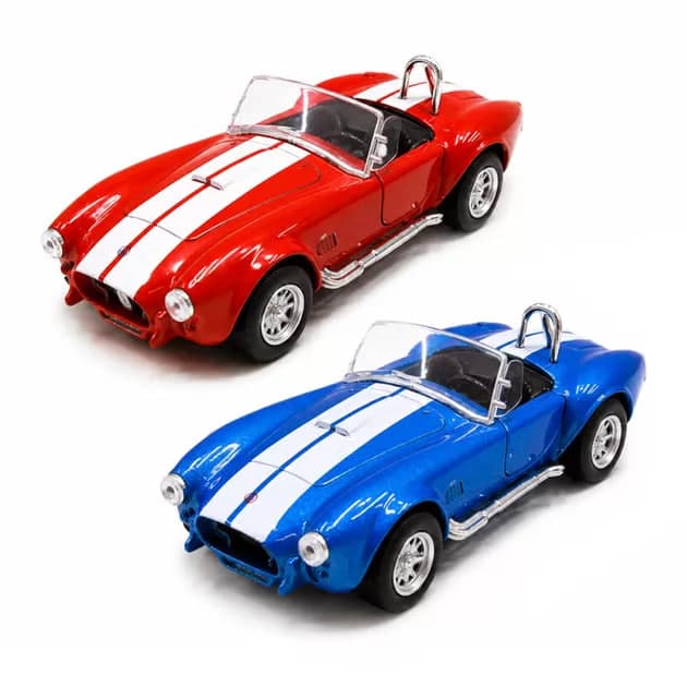 Автомодель "Technodriver" Shelby Cobra 427 SC 1965 червона,синя №260093U/КіддіСвіт — купити | Канцелярський Сад
