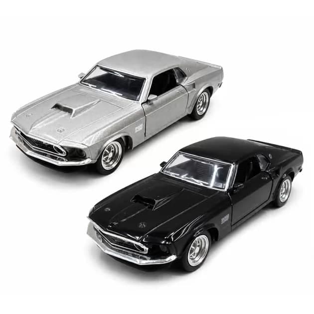 Автомодель "Technodriver" Ford Mustang Boss 429 1969 сіра,чорна №260089U/КіддіСвіт — купити | Канцелярський Сад