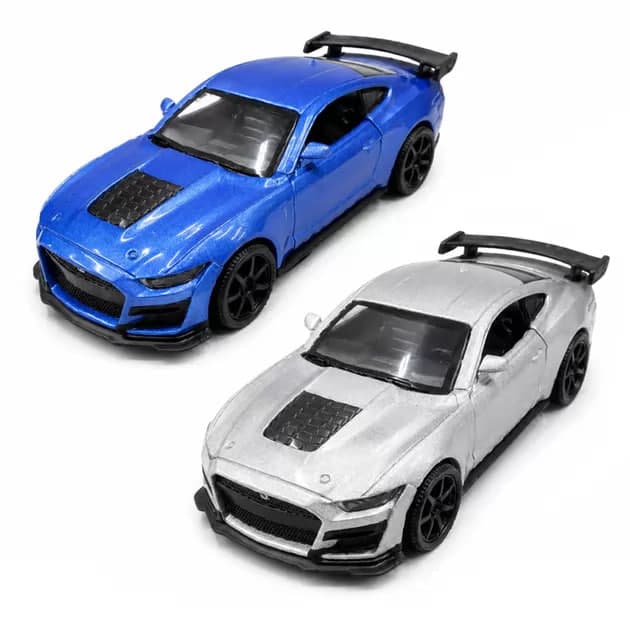 Автомодель "Technodriver" Ford Mustang Shelby GT500 2024 сіра,синя №260091U/КіддіСвіт — купити | Канцелярський Сад