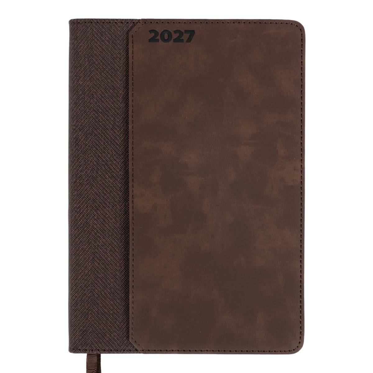 Щоден. А5 "Leo Planner" дат2027 184арк. Nebraska тв. обкл.,коричневий №252767 — купити | Канцелярський Сад