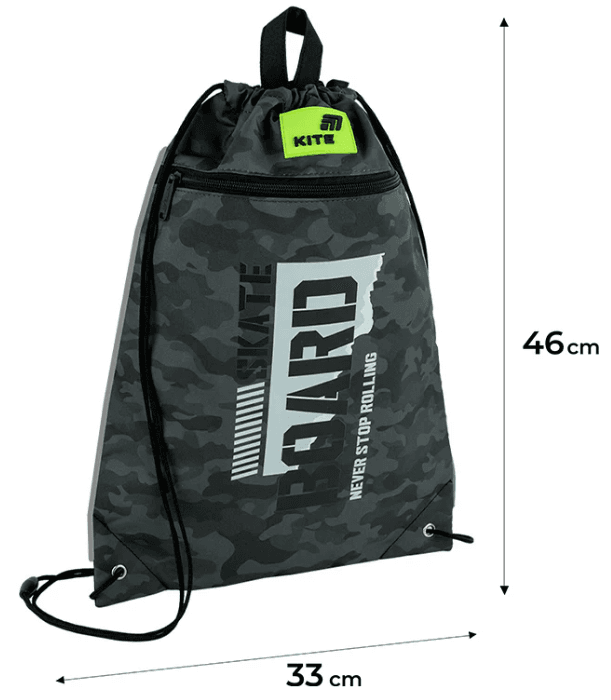 Сумка для взуття "Kite" SK8 Board 1від.1карм. №K26-601M-12 — фото 4