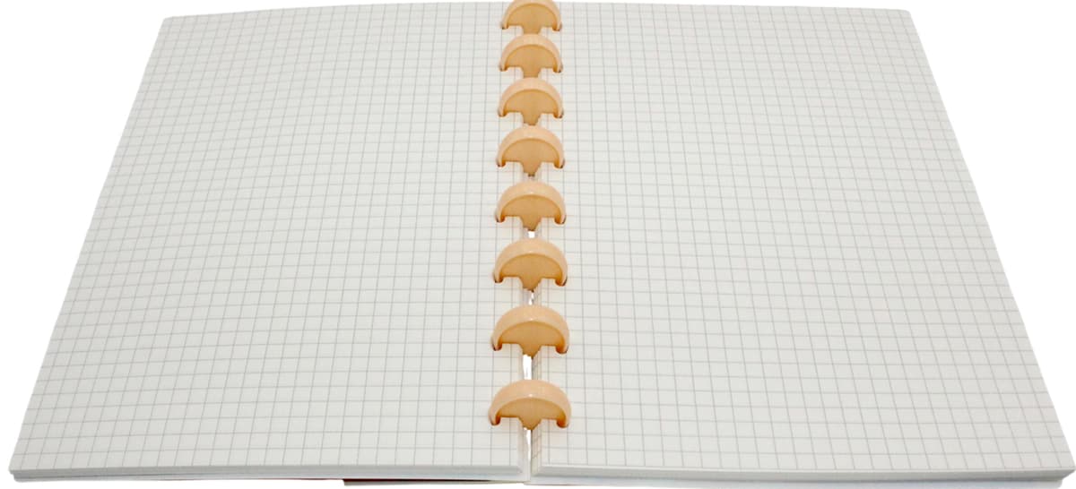 Блокнот пруж. А5 80арк. кліт. пласт. обкл. св. коричн. "Diy Food" №ZB.12203.3/Zibi — фото 8